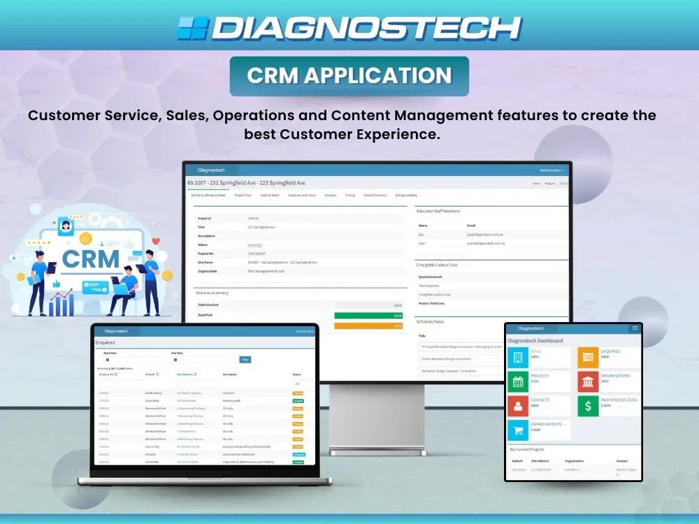 Diagnostic CRM - Enterprise Solution